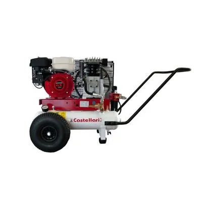 A 550B Air Compressor with Gasoline Engine